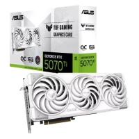 ASUS TUF Gaming GeForce RTX 5070 Ti 16GB GDDR7 White OC Edition Graphics Card